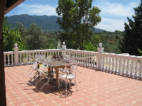  Terrace with mountain view