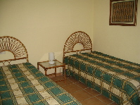 Bedroom 1 in guest villa