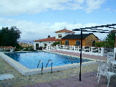 Villa and swimming pool