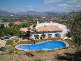 Swimming pool, finca and views