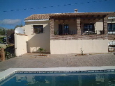 House and swimming pool